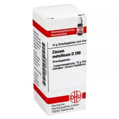 ZINCUM METALLICUM D 200 σφαιρίδια, 10 g