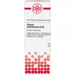 ZINCUM VALERIANICUM D 10 αραίωση, 20 ml