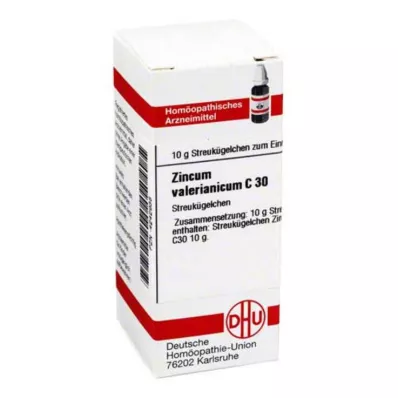 ZINCUM VALERIANICUM C 30 σφαιρίδια, 10 g