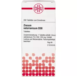 ZINCUM VALERIANICUM D 30 δισκία, 200 κάψουλες