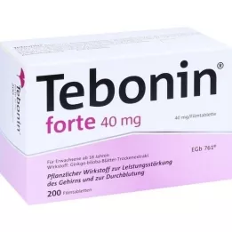 TEBONIN forte 40 mg επικαλυμμένα με λεπτό υμένιο δισκία, 200 τεμάχια