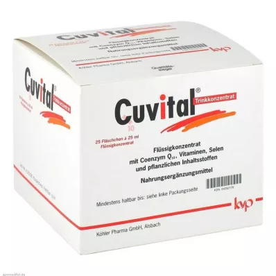CUVITAL Συμπύκνωμα πόσιμου, 25Χ25 ml