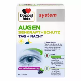 DOPPELHERZ Eyes Sehkraft+Schutz system Κάψουλες, 60 κάψουλες