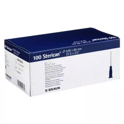 Κάνουλες Sterican 23Gx3 1 / 5 0,6x80 mm, 100 τεμάχια