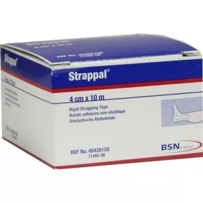 STRAPPAL Επίδεσμος με ταινία 4 cmx10 m, 1 τεμάχιο