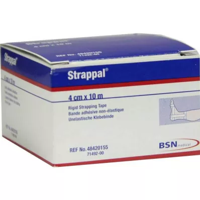 STRAPPAL Επίδεσμος με ταινία 4 cmx10 m, 1 τεμάχιο STRAPPAL Επίδεσμος με ταινία 4 cmx10 m, 1 τεμάχιο
