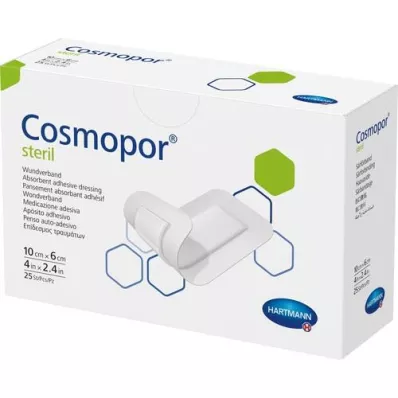 COSMOPOR αποστειρωμένος επίδεσμος τραύματος 6x10 cm, 25 τεμάχια