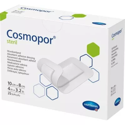 COSMOPOR αποστειρωμένος επίδεσμος τραύματος 8x10 cm, 25 τεμάχια