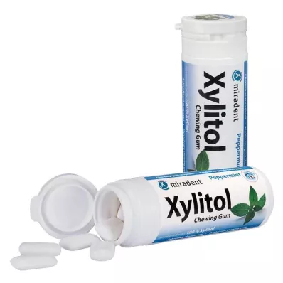 MIRADENT Τσίχλα ξυλιτόλης με μέντα, 30 τμχ MIRADENT Τσίχλα ξυλιτόλης με μέντα, 30 τμχ