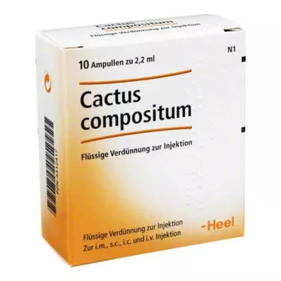 CACTUS COMPOSITUM Αμπούλες, 10 τεμάχια