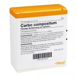 CARBO COMPOSITUM Αμπούλες, 10 τεμάχια