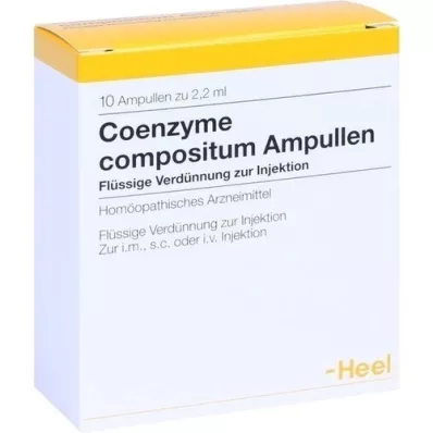 COENZYME COMPOSITUM Αμπούλες, 10 τεμάχια