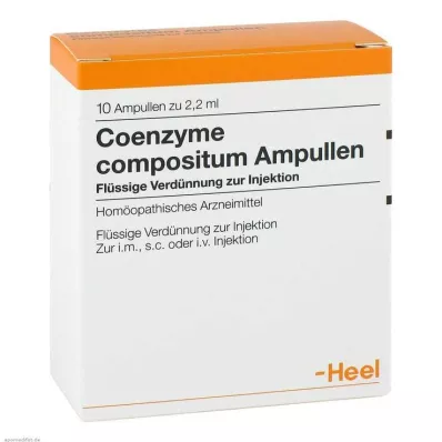 COENZYME COMPOSITUM Αμπούλες, 10 τεμάχια