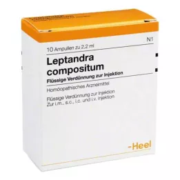 LEPTANDRA COMPOSITUM Αμπούλες, 10 τεμάχια