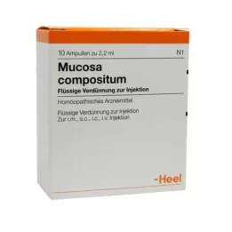 MUCOSA αμπούλες compositum, 10 τεμάχια