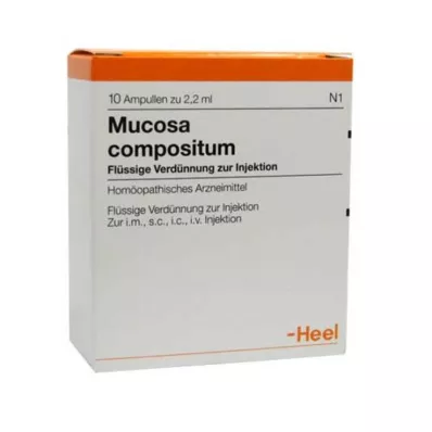 MUCOSA αμπούλες compositum, 10 τεμάχια