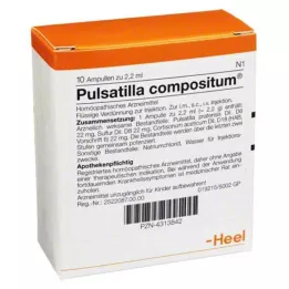 PULSATILLA COMPOSITUM Αμπούλες, 10 τεμάχια