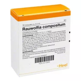RAUWOLFIA COMPOSITUM Αμπούλες, 10 τεμάχια