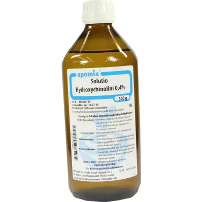 SOLUTIO ΥΔΡΟΞΥΧΙΝΗ. 0,4%, 500 ml