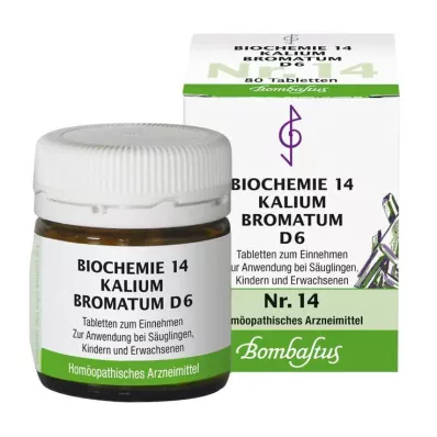 Biochemistry 14 Potassium bromatum D 6 ταμπλέτες, 80 τεμ