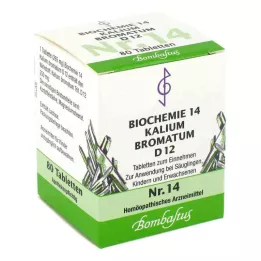 BIOCHEMIE 14 Potassium bromatum D 12 δισκία, 80 τεμάχια