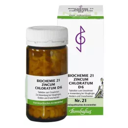 BIOCHEMIE 21 Zincum chloratum D 6 δισκία, 200 κάψουλες