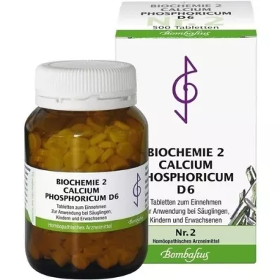 BIOCHEMIE 2 Calcium phosphoricum D 6 δισκία, 500 τεμάχια