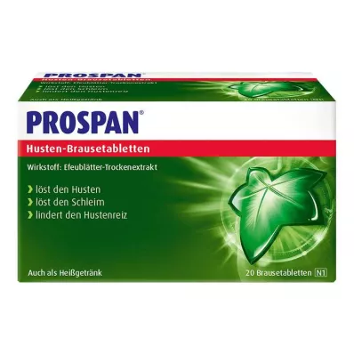 PROSPAN Αναβράζοντα δισκία για το βήχα, 20 τεμάχια