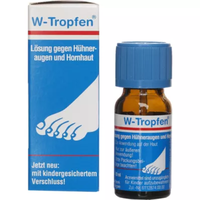 W-TROPFEN Διάλυμα κατά των καλαμποκιών + κάλων, 10 ml