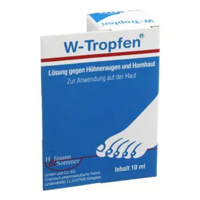 W-TROPFEN Διάλυμα κατά των καλαμποκιών + κάλων, 10 ml W-TROPFEN Διάλυμα κατά των καλαμποκιών + κάλων, 10 ml