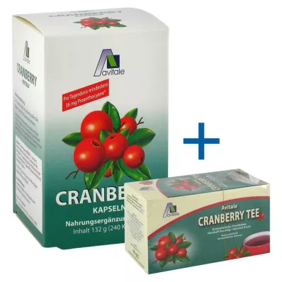 CRANBERRY KAPSELN 400 mg, 240 τεμάχια