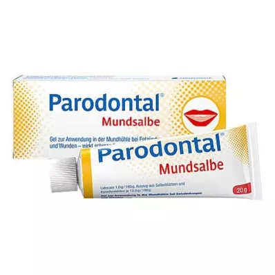 PARODONTAL Αλοιφή από το στόμα, 20 g PARODONTAL Αλοιφή από το στόμα, 20 g