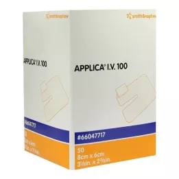 APPLICA Επιθέματα I.V.100 για κάνουλες με απορροφητικό μαξιλάρι, 50 τεμάχια