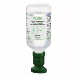 PLUM Διάλυμα οφθαλμικής πλύσης NaCl με οφθαλμικό κύπελλο, 500 ml