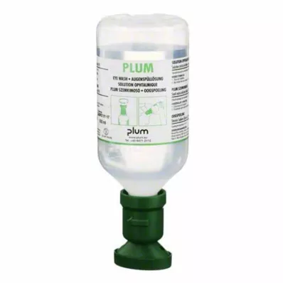 Διάλυμα πλύσης ματιών Plum Nacl με μπολ ματιών, 500 ml