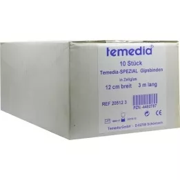 GIPSBINDE Temedia special 12 cmx3 m, 10 τμχ