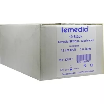 GIPSBINDE Temedia special 12 cmx3 m, 10 τμχ