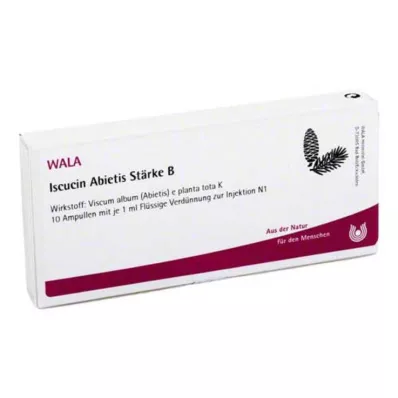 ISCUCIN αμπούλες με άμυλο abietis B, 10X1 ml