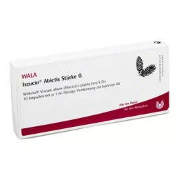 ISCUCIN αμπούλες abietis Starch G, 10X1 ml