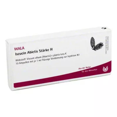 ISCUCIN αμπούλες abietis Starch H, 10X1 ml