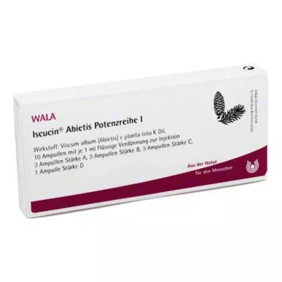 Φύσιγγες Iscucin Abietis potency series I, 10x1 ml