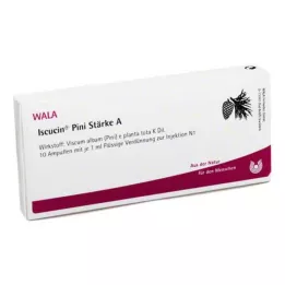 ISCUCIN αμπούλες με άμυλο Pini A, 10X1 ml