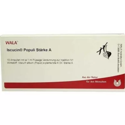 Φύσιγγες Iscucin Populi St.A, 10x1 ml