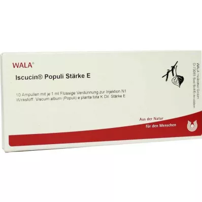 Φύσιγγες Iscucin Populi St.E, 10x1 ml