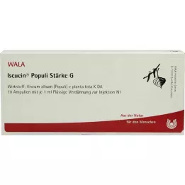 ISCUCIN αμπούλες populi starch G, 10X1 ml