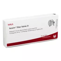 ISCUCIN άμυλο tiliae D αμπούλες, 10X1 ml