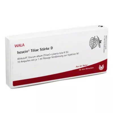 Φύσιγγες Iscucin Tiliae Strength D, 10x1 ml