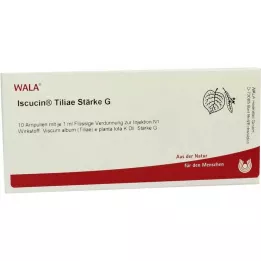 ISCUCIN αμπούλες με άμυλο tiliae G, 10X1 ml