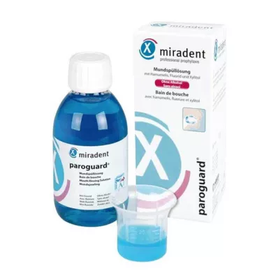 MIRADENT Στοματικό διάλυμα paroguard CHX 0,20%, 200 ml