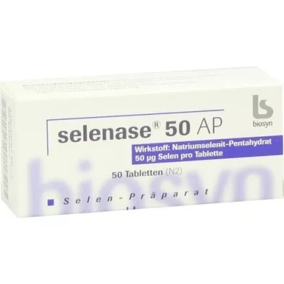 SELENASE 50 AP δισκία, 50 τεμάχια